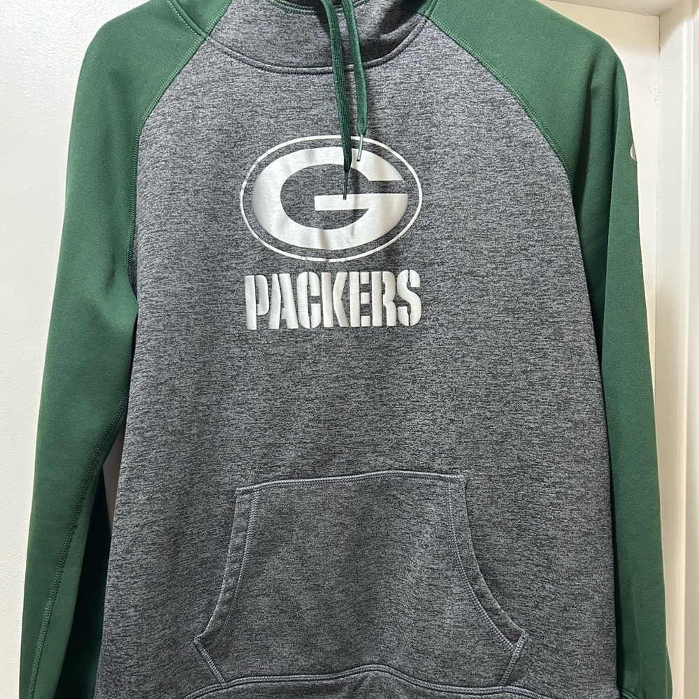 Nike Green Bay Packers therma-fit sweatshirt Large.